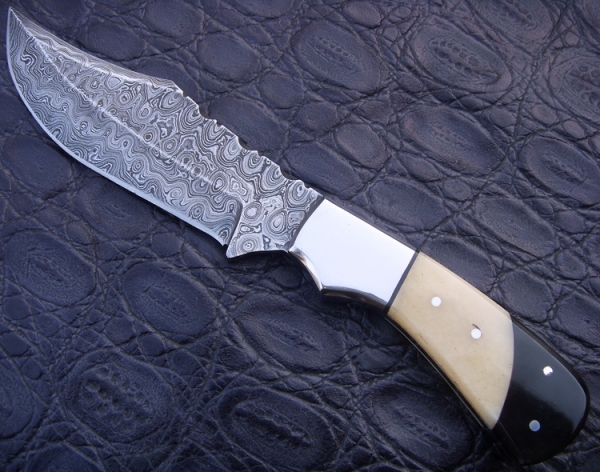 Damascus Hunting Knife