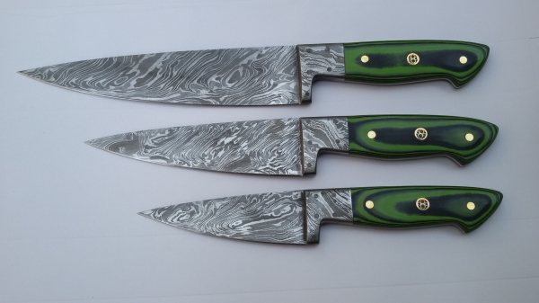 Damascuus Kitchen Knife   