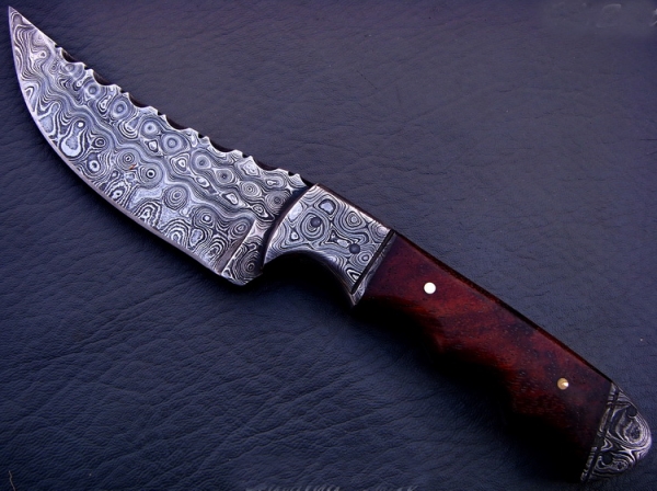 Damascus Hunting Knife