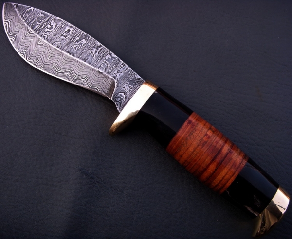 Damascus Hunting Knife