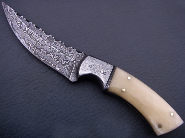 Damascus Hunting Knife