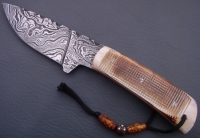 Damascus Hunting Knife
