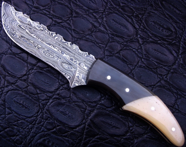 Damascus Hunting Knife