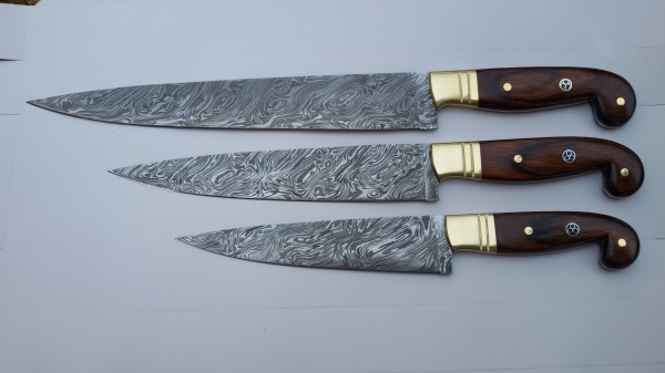 Damascuus Kitchen Knife   